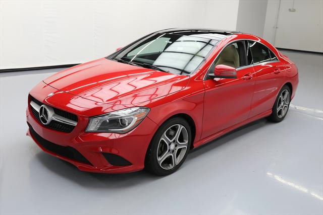 2014 Mercedes-Benz CLA-Class (Red/Tan)