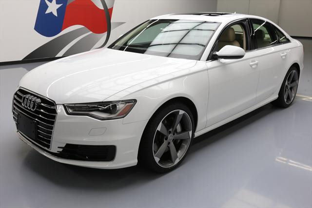 2016 Audi A6 (White/Tan)