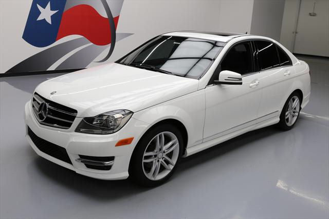 2014 Mercedes-Benz C-Class (White/Black)