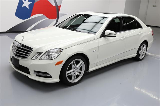 2012 Mercedes-Benz E-Class (White/Black)