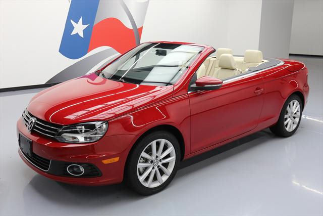 2014 Volkswagen Eos (Red/Tan)