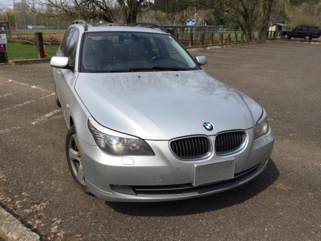 2008 BMW 5-Series (Silver/Black)