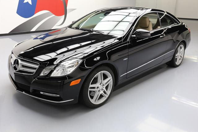 2012 Mercedes-Benz E-Class (Black/Tan)