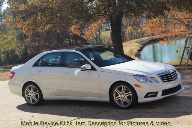 2011 Mercedes-Benz E-Class (White/White)