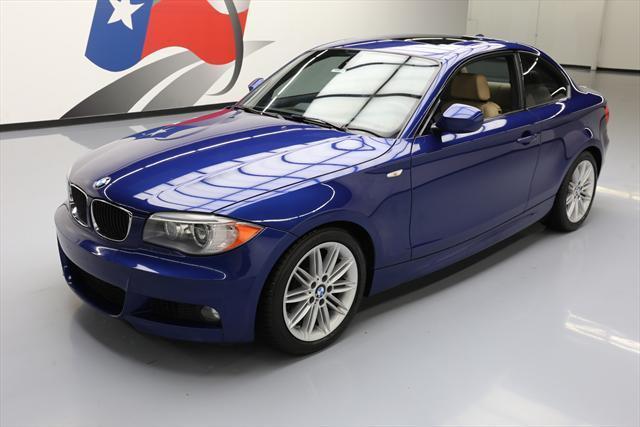 2013 BMW 1-Series (Blue/Tan)