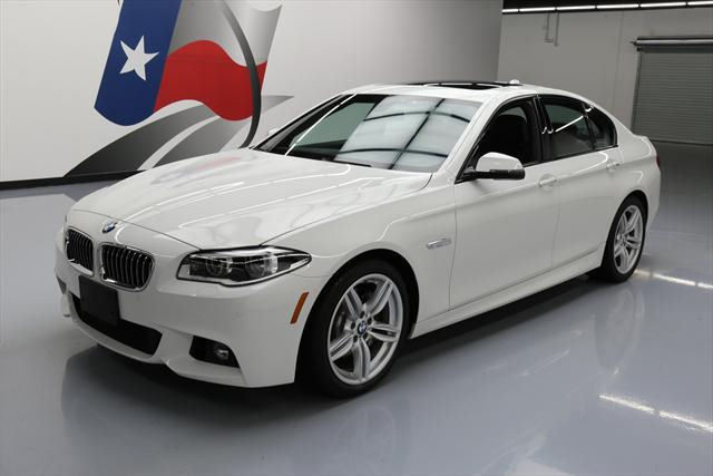 2014 BMW 5-Series (White/Black)