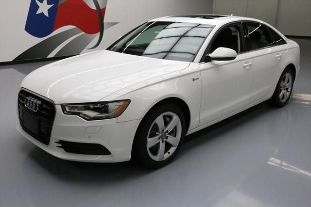 2012 Audi A6 (White/Black)