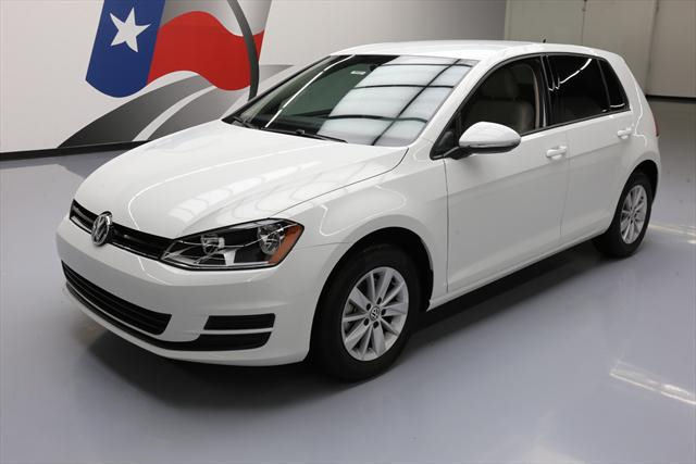 2016 Volkswagen Golf (White/Tan)