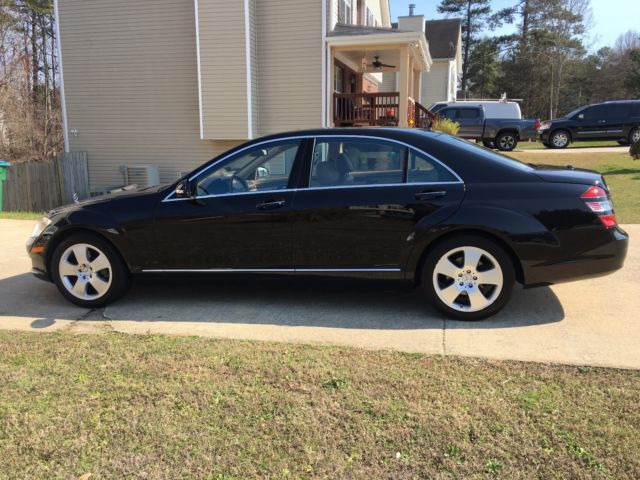 2007 Mercedes-Benz S-Class (Black/Tan)