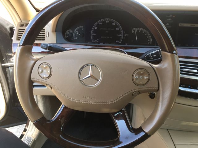 2007 Mercedes-Benz S-Class (Black/Tan)