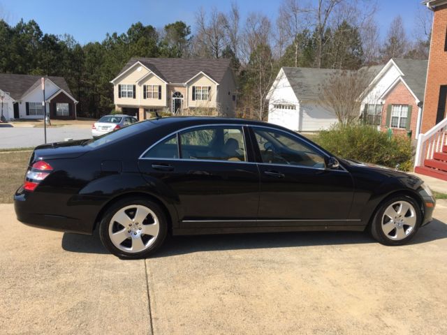 2007 Mercedes-Benz S-Class (Black/Tan)