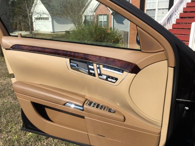 2007 Mercedes-Benz S-Class (Black/Tan)