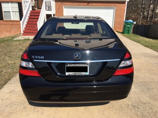 2007 Mercedes-Benz S-Class (Black/Tan)