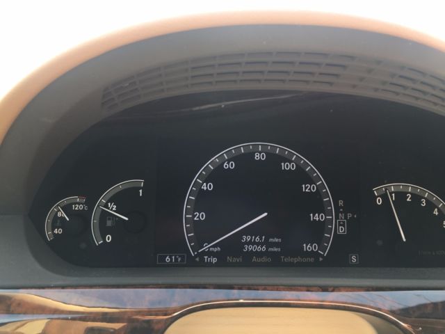 2007 Mercedes-Benz S-Class (Black/Tan)