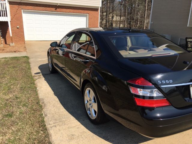 2007 Mercedes-Benz S-Class (Black/Tan)