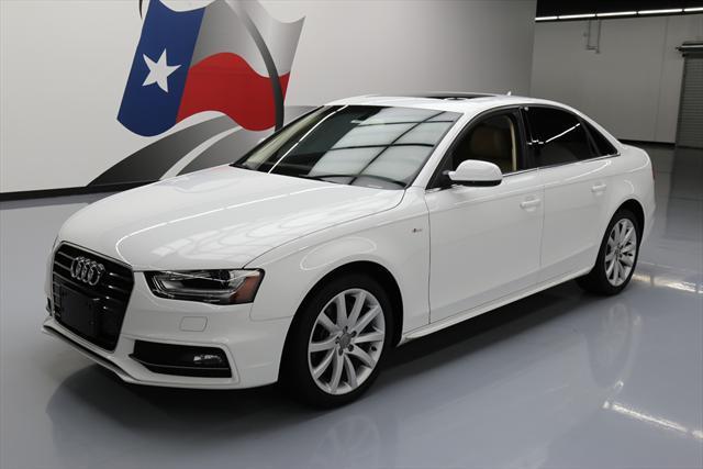 2014 Audi A4 (White/Tan)