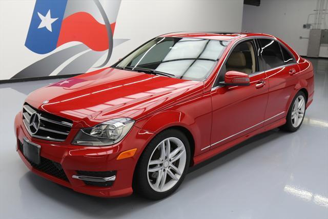 2014 Mercedes-Benz C-Class (Red/Tan)