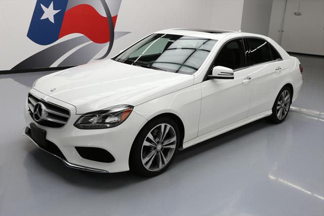 2014 Mercedes-Benz E-Class (White/Black)