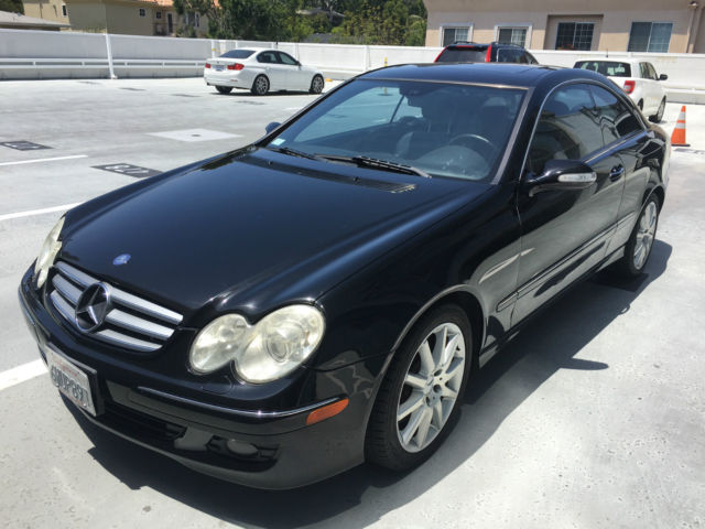 2007 Mercedes-Benz CLK-Class (Black/Black)