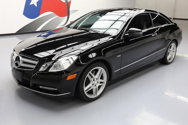 2012 Mercedes-Benz E-Class (Black/Black)