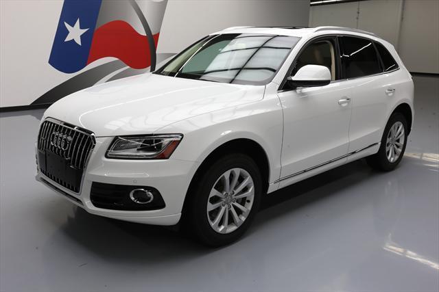 2015 Audi Q5 (White/Tan)