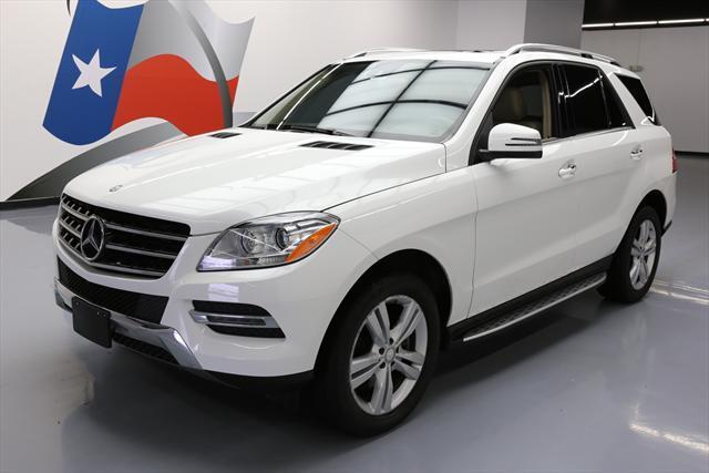 2015 Mercedes-Benz M-Class (White/Tan)