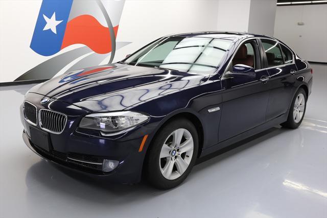 2013 BMW 5-Series (Blue/Brown)