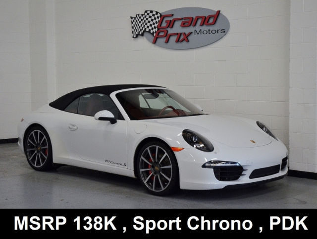 2014 Porsche 911 (White/Carrera Red w/Natural/Special Leather Seat Trim)