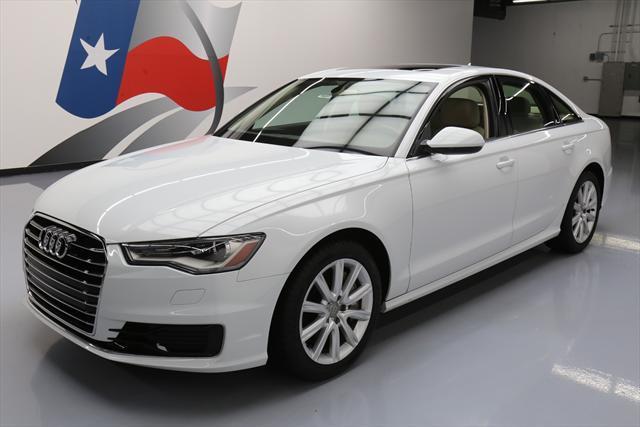 2016 Audi A6 (White/Tan)