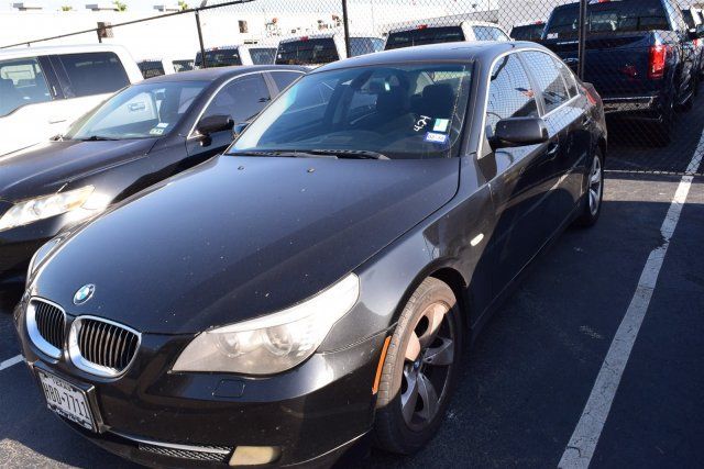 2008 BMW 5-Series (Black/--)