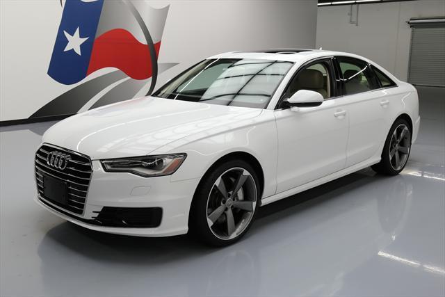 2016 Audi A6 (White/Tan)