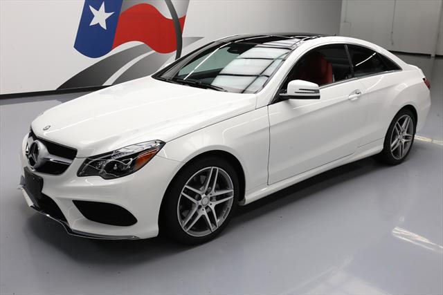 2016 Mercedes-Benz E-Class (White/Red)