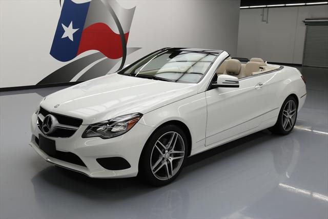 2015 Mercedes-Benz E-Class (White/Tan)