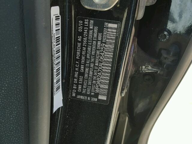 2010 Porsche Panamera (Black/Black)