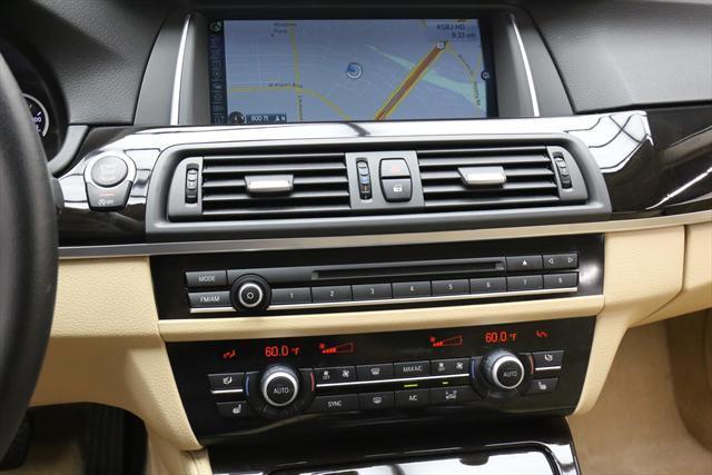 2014 BMW 5-Series (White/Tan)