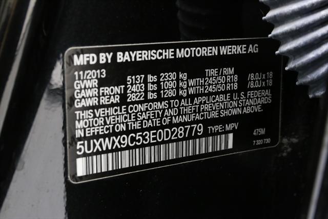 2014 BMW X3 (Black/Tan)