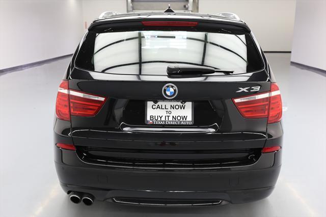 2014 BMW X3 (Black/Tan)
