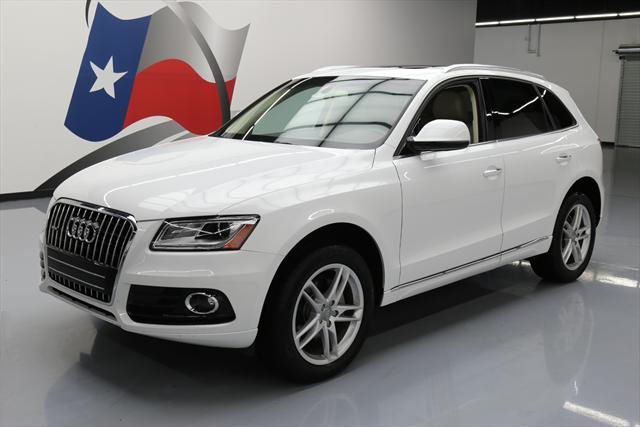 2016 Audi Q5 (White/Tan)