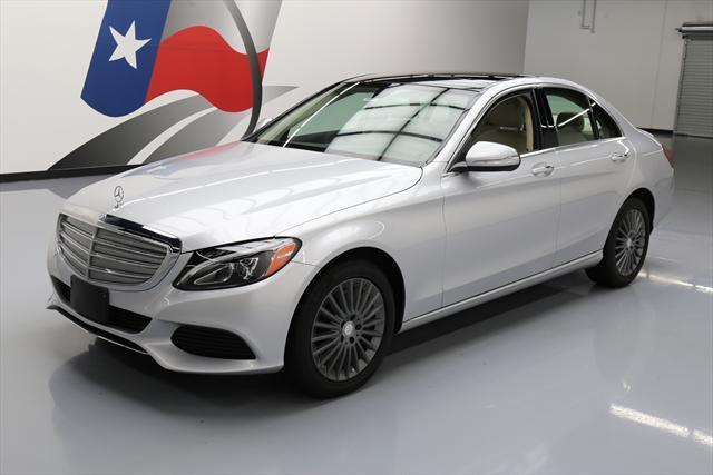 2015 Mercedes-Benz C-Class (Silver/Tan)