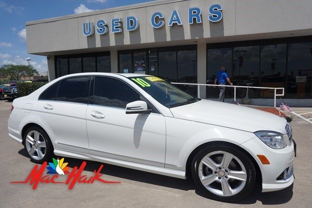 2010 Mercedes-Benz C-Class (White/Almond/Mocha)