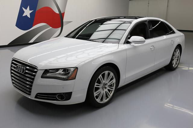 2013 Audi A8 (White/Brown)