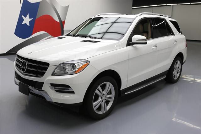 2014 Mercedes-Benz M-Class (White/Tan)