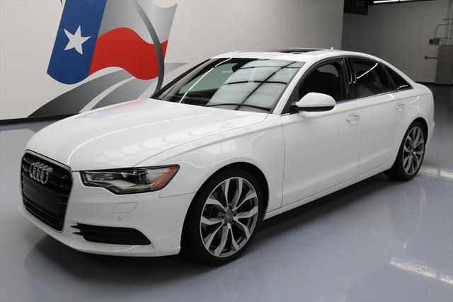 2015 Audi A6 (White/Brown)