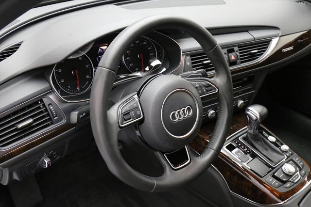 2015 Audi A6 (White/Brown)