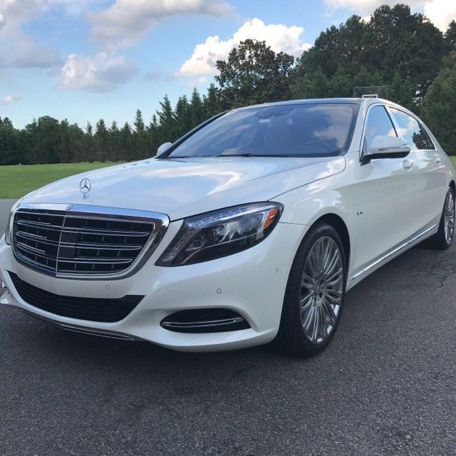 2016 Mercedes-Benz S600 (White/Tan)