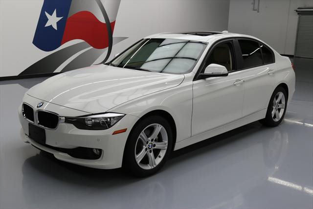 2014 BMW 3-Series (White/Tan)