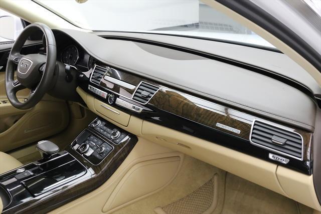 2013 Audi A8 (White/Tan)