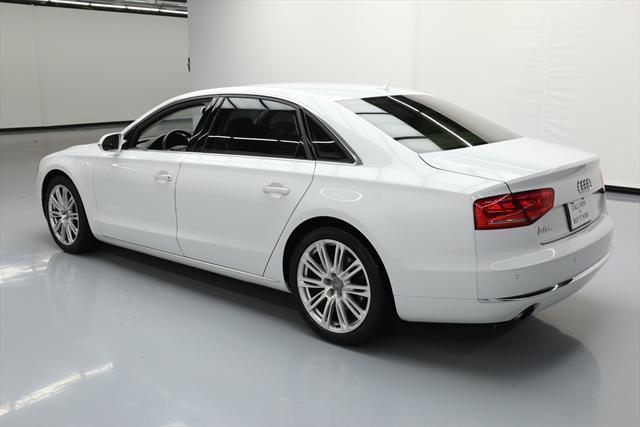 2013 Audi A8 (White/Tan)