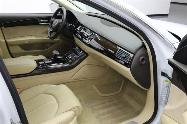 2013 Audi A8 (White/Tan)