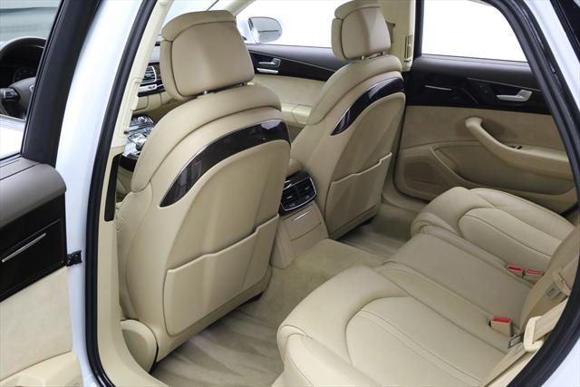 2013 Audi A8 (White/Tan)